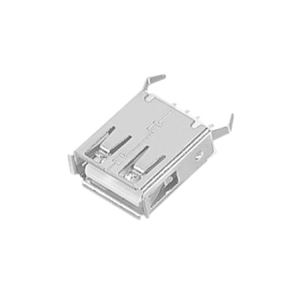 USB 2.0 connector AF 180-degree 15.0 straight insertion with bent pins