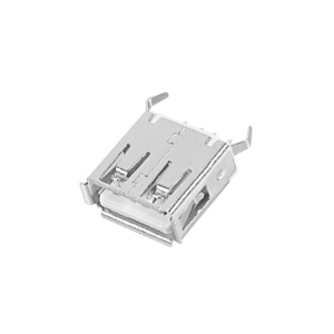 USB 2.0 connector AF 180-degree 13.0 straight insertion with bent pins